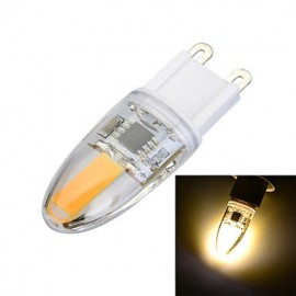 Dimmable G9 3W 300 lm 1 x COB Warm White / Cool White Light LED Bi-pin Bulb (AC 220-240 V)