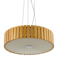 Chandeliers Mini Style / Bulb Included Lantern Bedroom / Study Room/Office / Kids Room / Game Room Wood/Bamboo