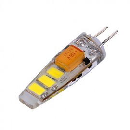 1 pcs G4 3W 6x5730SMD 500-700 LM Warm White / Cool White T Decorative Bi-pin Lights AC/DC 12-24V