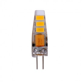 1 pcs G4 3W 6x5730SMD 500-700 LM Warm White / Cool White T Decorative Bi-pin Lights AC/DC 12-24V