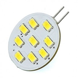 2W G4 LED Lights 9 SMD 5730 180Lm for Home Range Hood Warm / Cool White 12V DC (1 Piece)