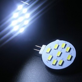 2W G4 LED Lights 9 SMD 5730 180Lm for Home Range Hood Warm / Cool White 12V DC (1 Piece)