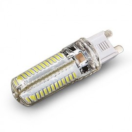 1pcs G9 4W 104X SMD 3014 400LM 2800-3500/6000-6500K Warm White/Cool White Corn Bulbs AC 220V