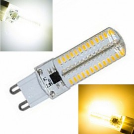 1pcs G9 4W 104X SMD 3014 400LM 2800-3500/6000-6500K Warm White/Cool White Corn Bulbs AC 220V