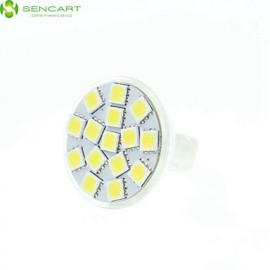 MR11 GZ4 GU4 G4 7.5W Warm / Cool White / Warm White 15 x 5060SMD LED 550-650LM Light Led Bulb (AC/DC10-30V)