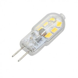 G4 PC Cover 3W 200lm 3500K/6500k 12x SMD 2835 LED Warm/Cool White Light Bulb Lamp (AC/DC 12V)