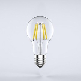 1 pcs E26/E27 8W 8 COB 750 lm Warm White / White A60(A19) edison Vintage LED Filament Bulbs AC 220-240 V