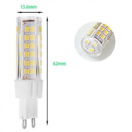 7W G9 LED Bi-pin Light 75 SMD 2835 650 lm Warm White / Cool White Decorative AC 220-240 V 3 pcs