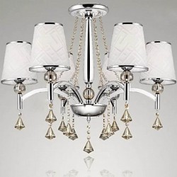 40w Modern/Contemporary Crystal Chrome Metal Chandeliers Bedroom / Dining Room / Study Room/Office / Hallway