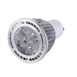 GU10 7 W 5 x 3030 SMD 630 LM Warm White / Cool White LED High Bright Spot Lights AC 85-265 V