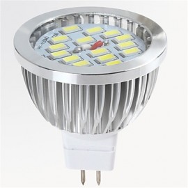 8W MR16 15X5730SMD Warm Cool White Color Light Bulb Led Spotlights(DC12V)