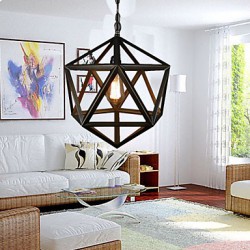 MAX 60W Rustic/Lodge / Vintage Metal Chandeliers Living Room / Bedroom / Dining Room / Study Room/Office / Hallway