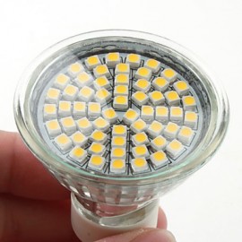 3W GU10 LED Spotlight MR16 60 SMD 3528 230 lm Warm White / Natural White AC 220-240 V