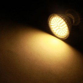 3W GU10 LED Spotlight MR16 60 SMD 3528 230 lm Warm White / Natural White AC 220-240 V