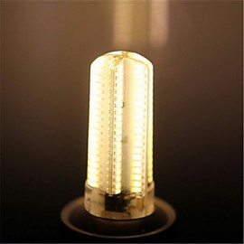 1 pcs E11 7W 152x3014SMD 600 LM Warm White / Cool White T Decorative Bi-pin Lights AC/180-240V