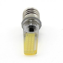 Dimmable E17 Mini Silica Gel Led Bulb Sapphire Cob AC 110V 120V 350Lm Warm /Cold White (1 Piece)