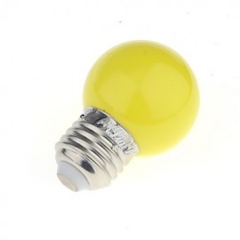 1PCS E27 3W 250lm 6 F5 DIP Holiday Light Bulb - RED/ Blue/Yellow