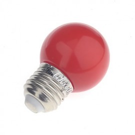 1PCS E27 3W 250lm 6 F5 DIP Holiday Light Bulb - RED/ Blue/Yellow