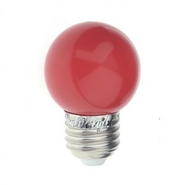 1PCS E27 3W 250lm 6 F5 DIP Holiday Light Bulb - RED/ Blue/Yellow