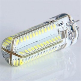 G4 5W 104 SMD 3014 600 LM Warm White / Cool White T LED Bi-pin Lights / LED Corn Lights AC 220-240 V