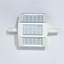 R7S 78mm 45x 3014SMD 6W Warm White / Cool White 600LM 220Beam Horizontal Plug Lights Flood Light AC85-265V