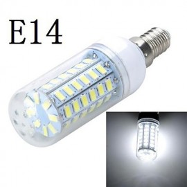 E14/G9 10W 1000LM 56-5730 SMD Warm/Cool White Light LED Corn Bulb (AC 220~240V)
