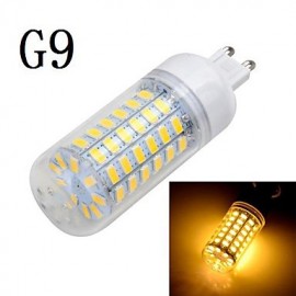 E14/G9 10W 1000LM 56-5730 SMD Warm/Cool White Light LED Corn Bulb (AC 220~240V)