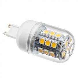 4W G9 LED Corn Lights T 27 SMD 5050 300 lm Warm White AC 220-240 V