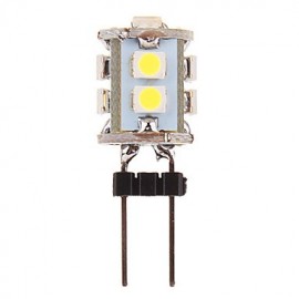 3W G4 LED Corn Lights T 10 SMD 2835 210 lm Cool White DC 12 V