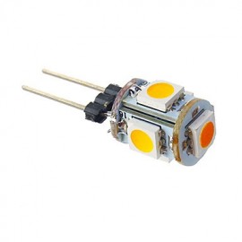 1W G4 LED Corn Lights T 5 SMD 5050 70 lm Warm White DC 12 V