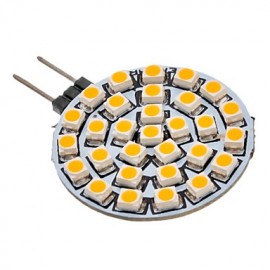 2W G4 / GU4(MR11) LED Spotlight 30 SMD 3528 90-110 lm Warm White AC 12 V