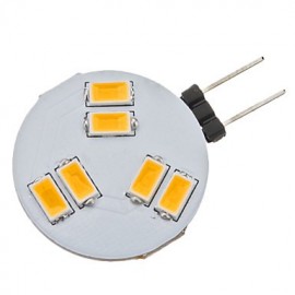 2W G4 LED Bi-pin Lights 6 SMD 5630 160 lm Warm White AC 12 V