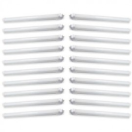20 Pack of T8 LED Tube Light 4Ft24WWarm White/Cool White /Neutral WhiteFluorescent Replacement Light Lamp