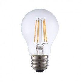 3.5W E26 LED Filament Bulbs A17 4 COB 350 lm Warm White Dimmable 120V 6 pcs