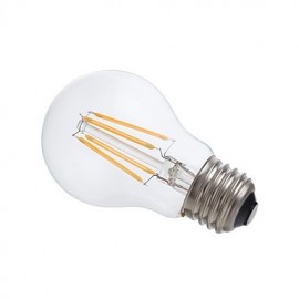 3.5W E26 LED Filament Bulbs A17 4 COB 350 lm Warm White Dimmable 120V 6 pcs