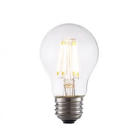 3.5W E26 LED Filament Bulbs A17 4 COB 350 lm Warm White Dimmable 120V 6 pcs