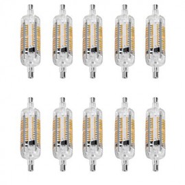 5W R7S LED Corn Lights T 104 SMD 3014 800 lm Warm White / Cool White Decorative / Waterproof AC 220-240 V 10 pcs