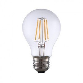 4W E26 LED Filament Bulbs A19 4 COB 350 lm Warm White Dimmable 120V 6 pcs