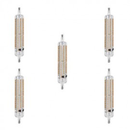 10W R7S LED Corn Lights T 228 SMD 3014 800 lm Warm White / Cool White Decorative / Waterproof AC 220-240 V 5 pcs