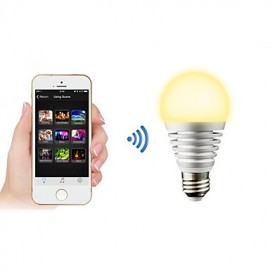 E26/E27 Dimmable Multi-Color Bulb Lamp App Control Lighting Home Decoration for IOS Android AC100-240V