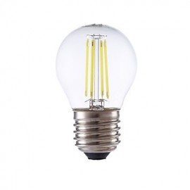 3.5W E27 LED Filament Bulbs P45 4 COB 350/400 lm Warm White / Cool White AC 220-240 V 6 pcs