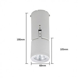 10W 1000LM Surface Mount LED Spotlights COB LED Downlight LED Track Light AC85-265V