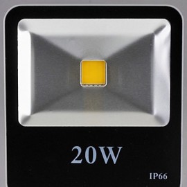 20W 1500-1600LM 6000-6500K Natural White Light Waterproof LED Flood Lamp (85-265V)