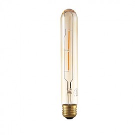 2W E26 LED Filament Bulbs T10L 2 COB 160 lm Amber Dimmable / Decorative AC 110-130 V 4 pcs