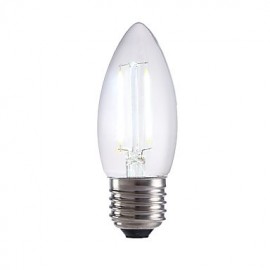 2W E27 LED Filament Bulbs B35 2 COB 250 lm Warm White / Cool White AC 220-240 V 6 pcs