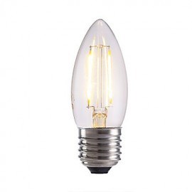 2W E27 LED Filament Bulbs B35 2 COB 250 lm Warm White / Cool White AC 220-240 V 6 pcs