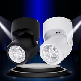 10W 1000lm Surface Mount LED Downlight COB LED Track Light Ceiling Spotlights AC85-265V