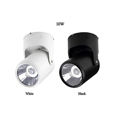 10w 1000lm Surface Mount Led Downlight Cob Led Track Light Ceiling Spotlights Ac85 265v
