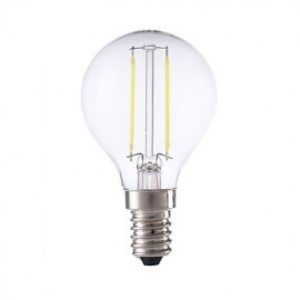 2W E14 LED Filament Bulbs P45 2 COB 250 lm Warm White / Cool White AC 220-240 V 6 pcs