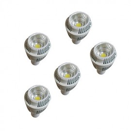 5pcs 7w GU10 LED 220-240V Warm White Dimmablesp lights Cup Dimming Ceiling